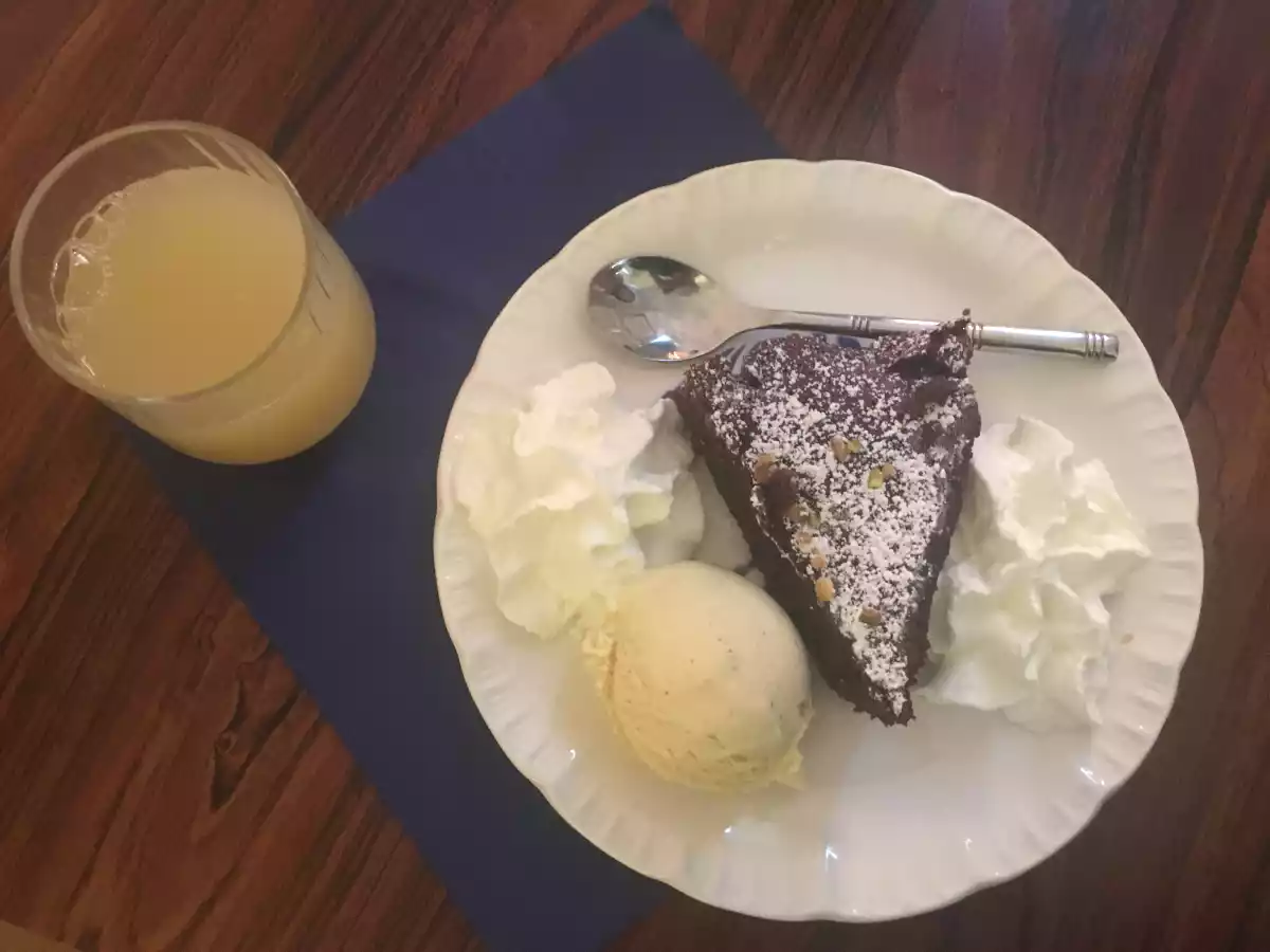 Fondant au chocolat sans gluten - gâteau mousse - photo 2