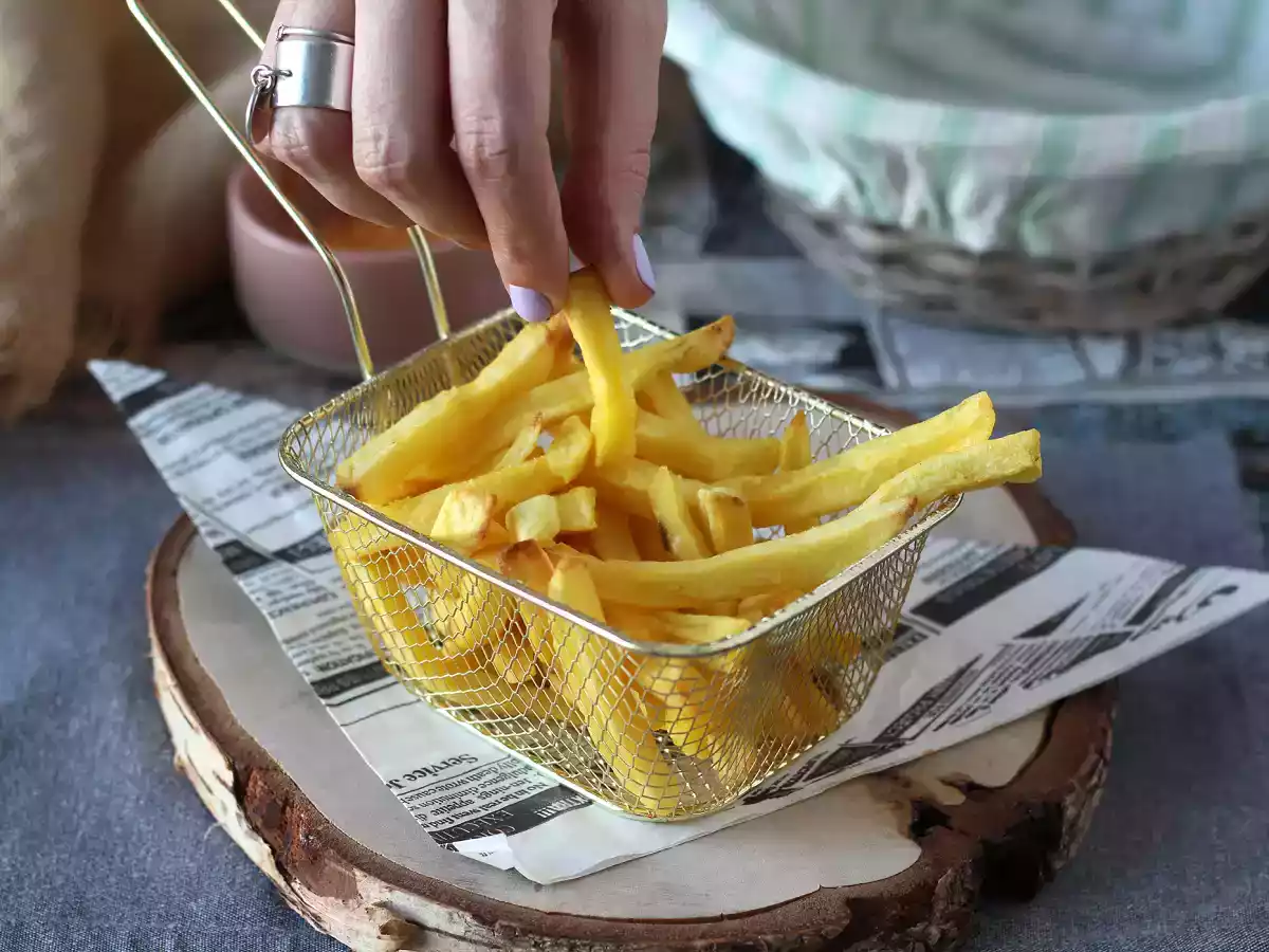 Frites surgelées au Air Fryer ultra croustillantes !