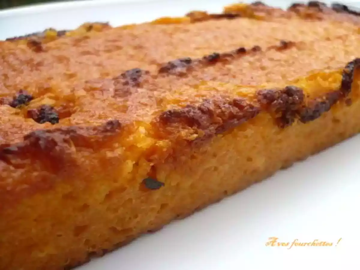 Gâteau à la patate douce et noix de coco