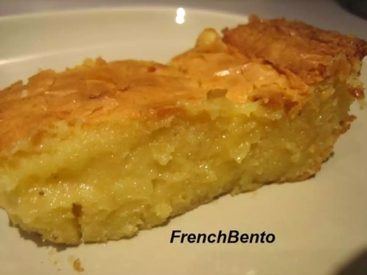 Gâteau au chocolat banc, détournement de P. Hermé - photo 3