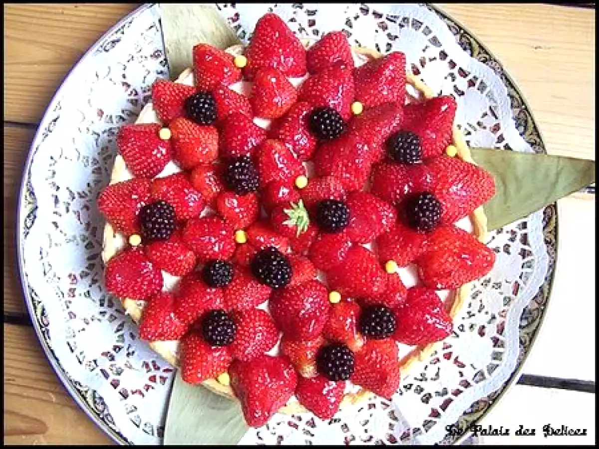 Gâteau au fromage frais et fraises - photo 4