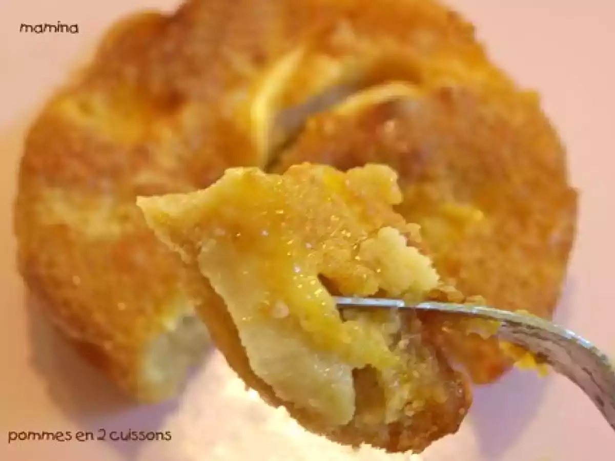 Gâteau aux pommes et au romarin en deux cuissons. Dessert ou goûter? - photo 2