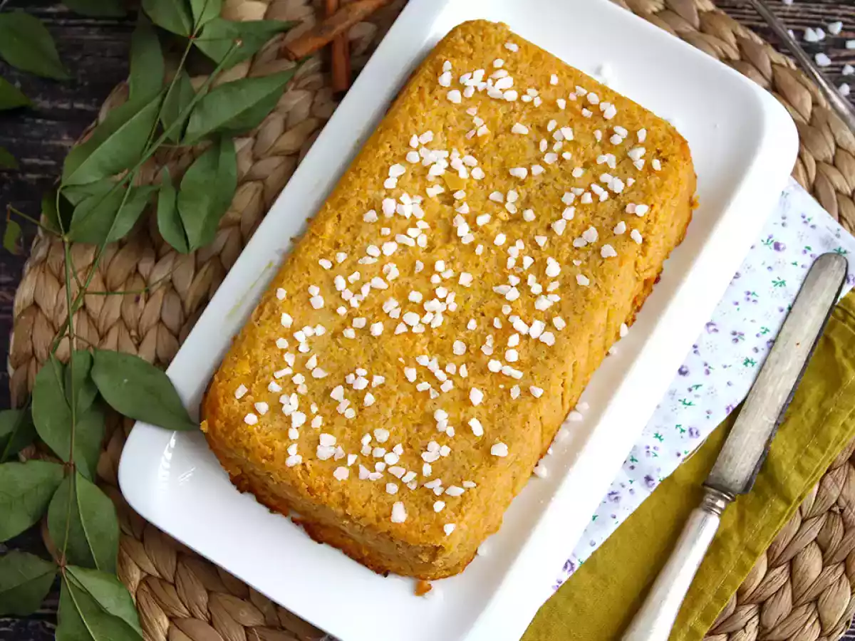 Gâteau de courge butternut et noix de coco - photo 3
