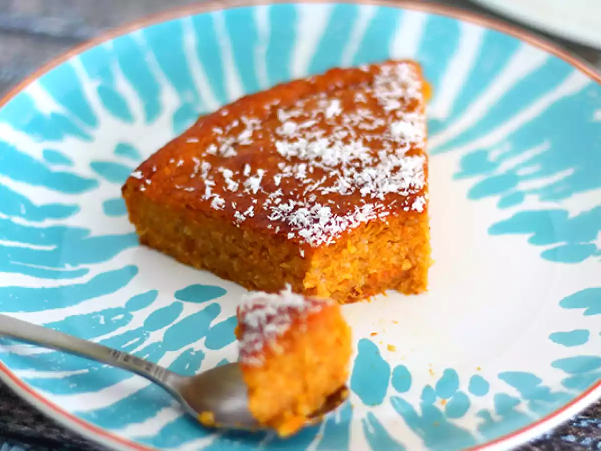 Gâteau fondant de patate douce à la noix de coco - photo 4