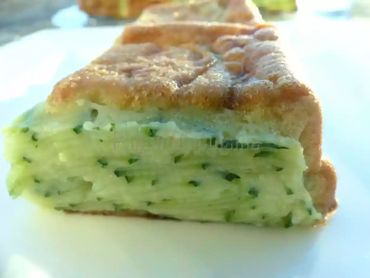 Gâteau invisible aux courgettes et au parmesan - photo 2
