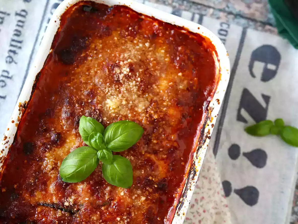 Gratin d'aubergines à la Parmigiana - photo 4