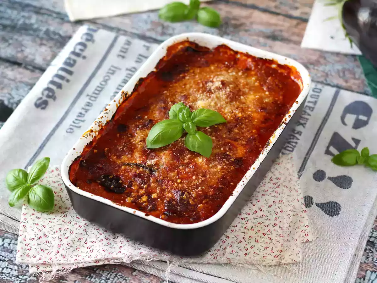 Gratin d'aubergines à la Parmigiana - photo 5