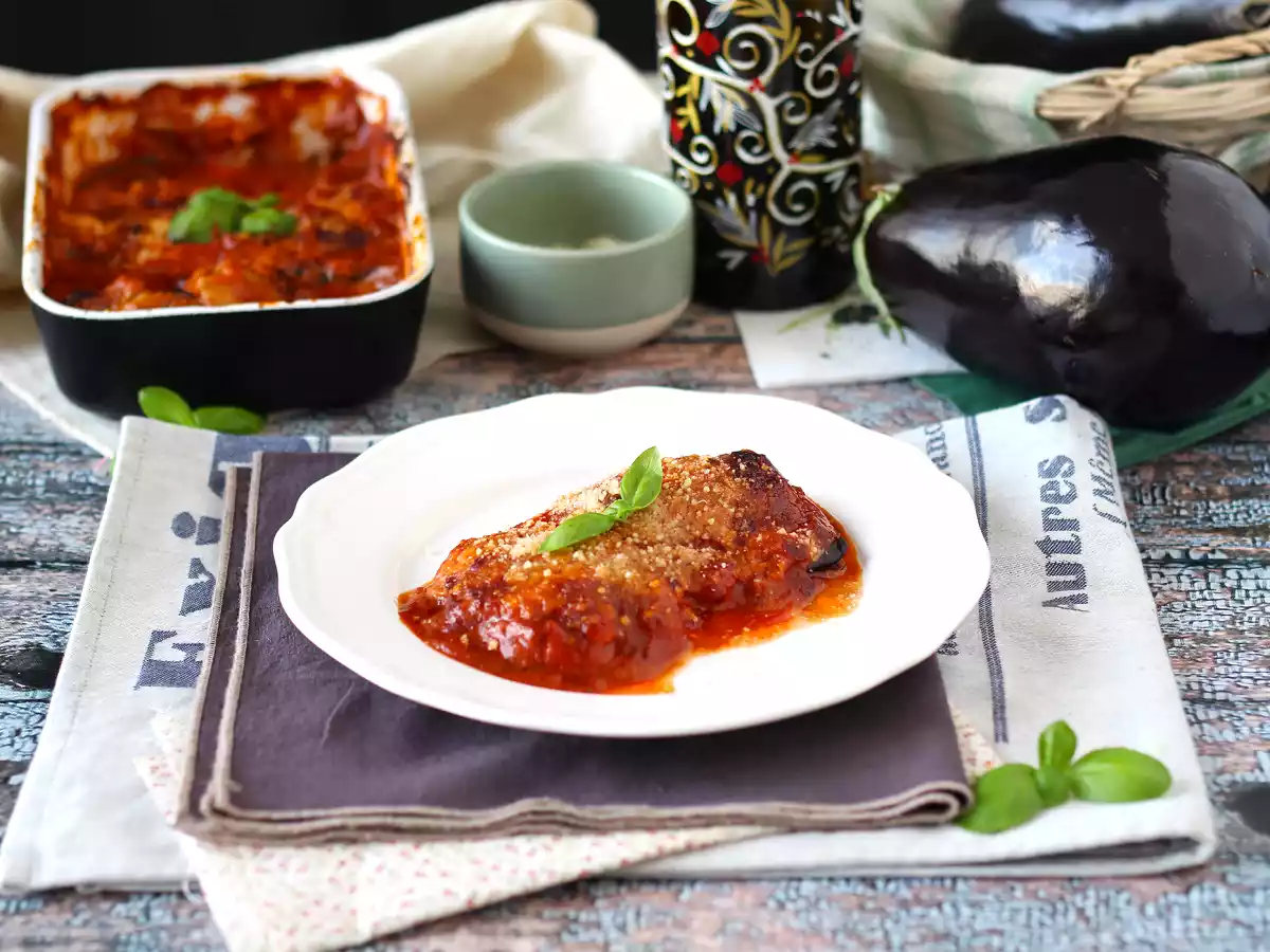 Gratin d'aubergines à la Parmigiana - photo 7
