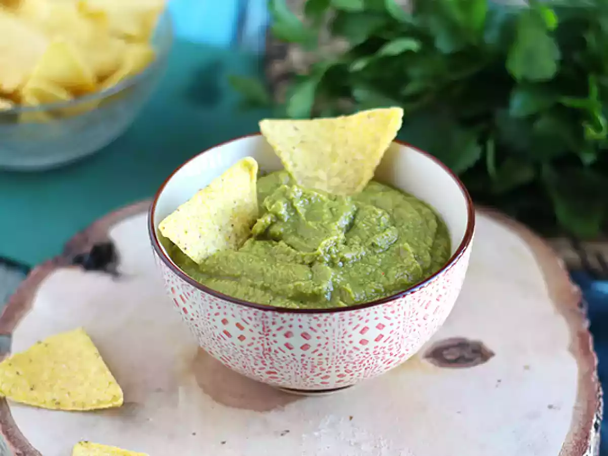 Guacamole de petits pois et citron vert - photo 2
