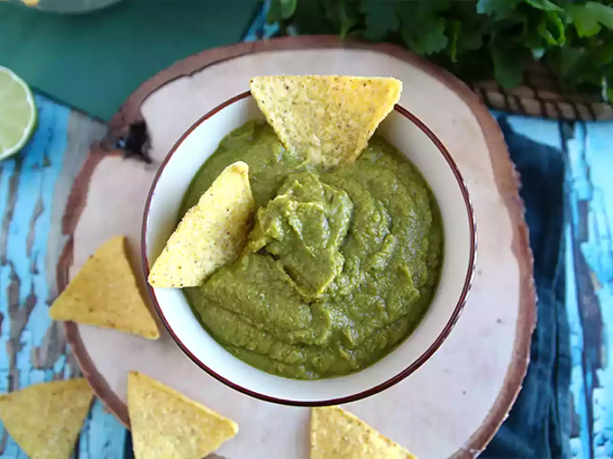 Guacamole de petits pois et citron vert - photo 4