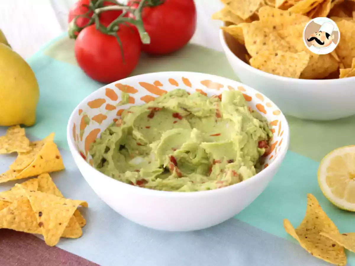 Guacamole simple, pas à pas