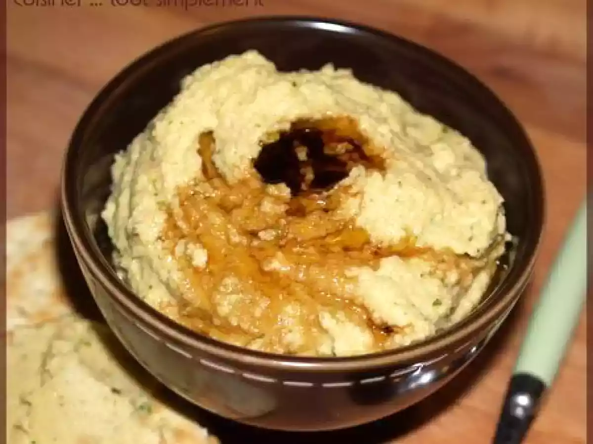 Hoummous aux Agrumes et au Cumin ... de la fraicheur pour l'apéro