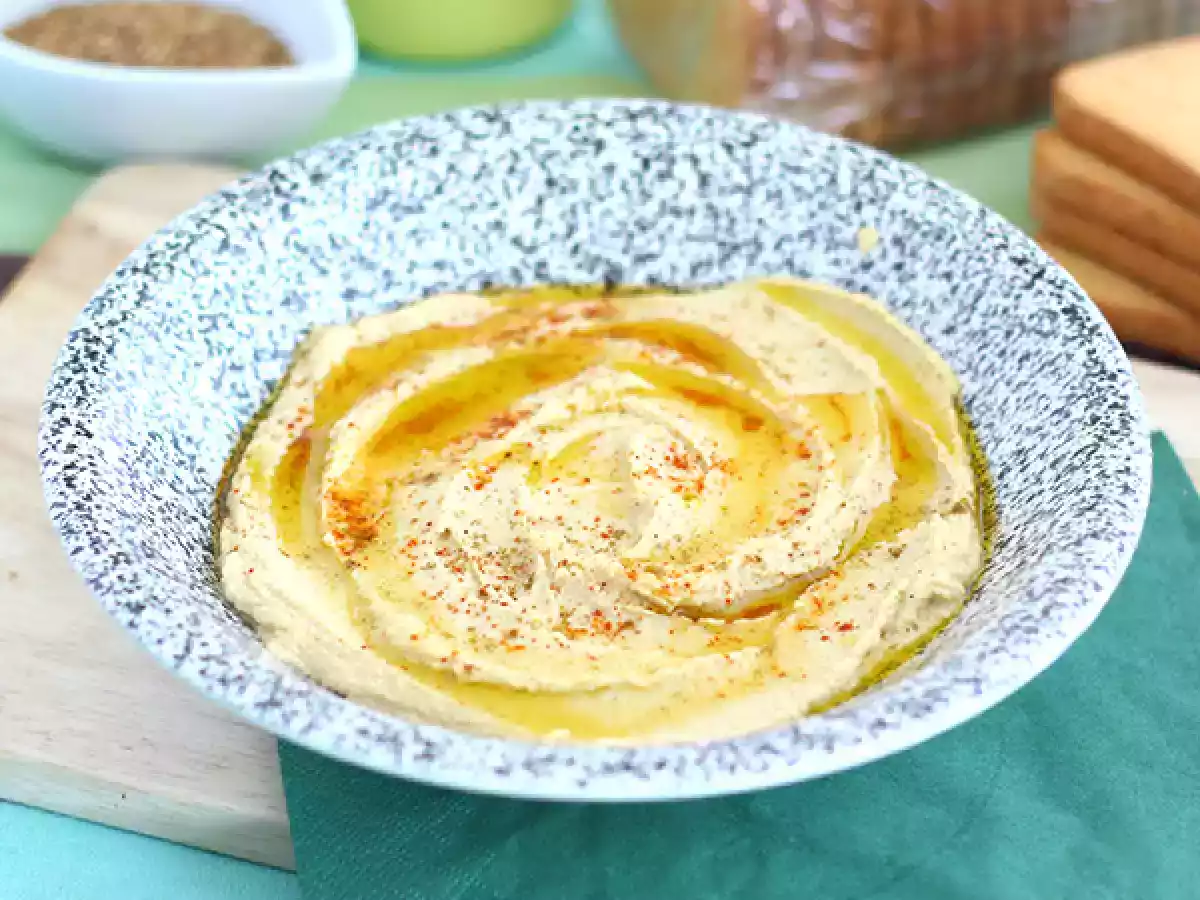 Houmous libanais onctueux