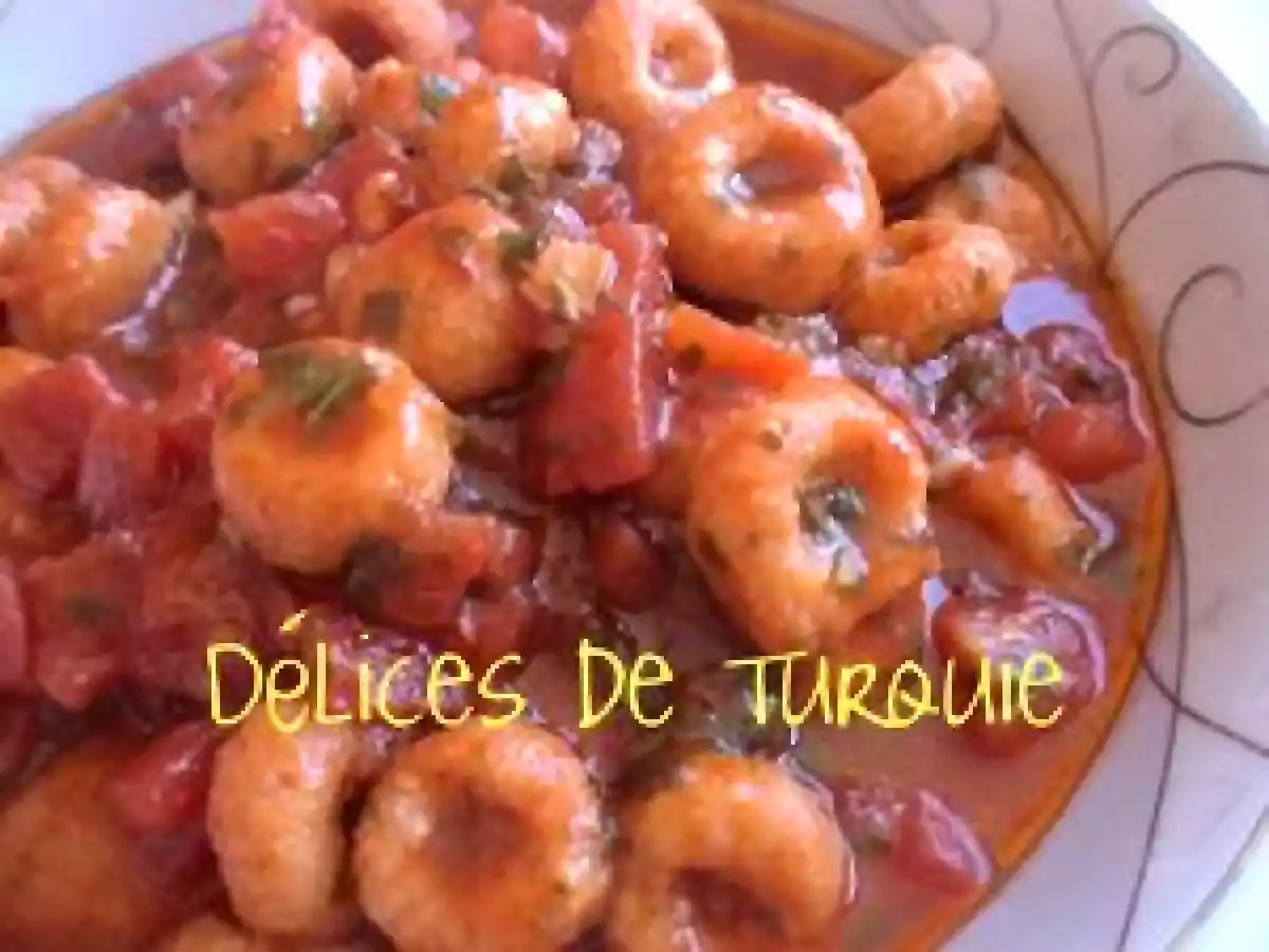 Köfte de boulgour à la sauce tomate