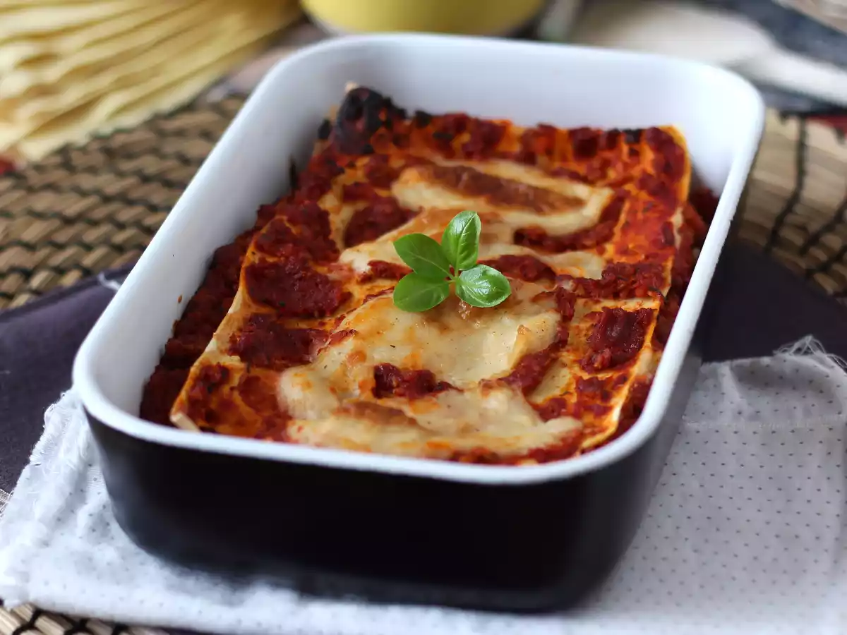 Lasagnes végétariennes (vous n'y verrez que du feu !)