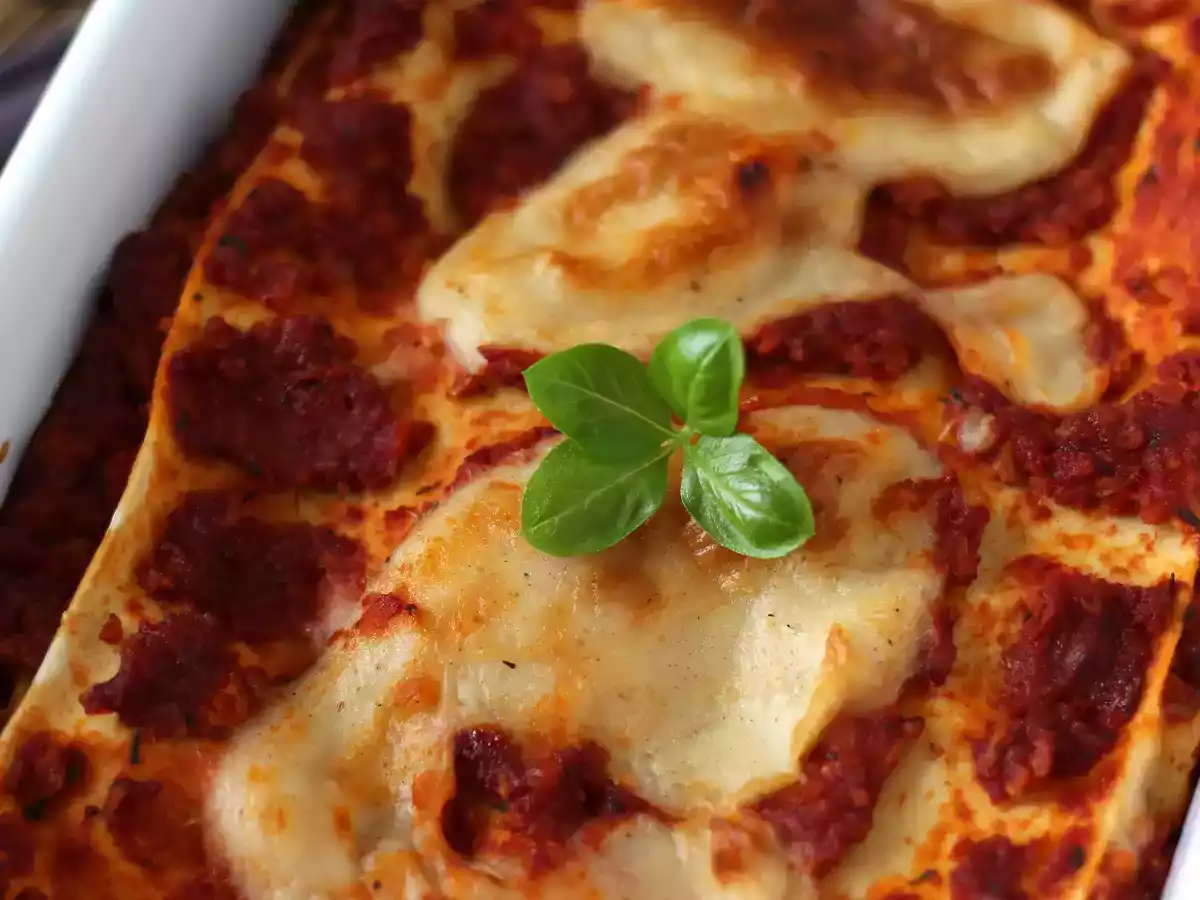 Lasagnes végétariennes (vous n'y verrez que du feu !) - photo 3