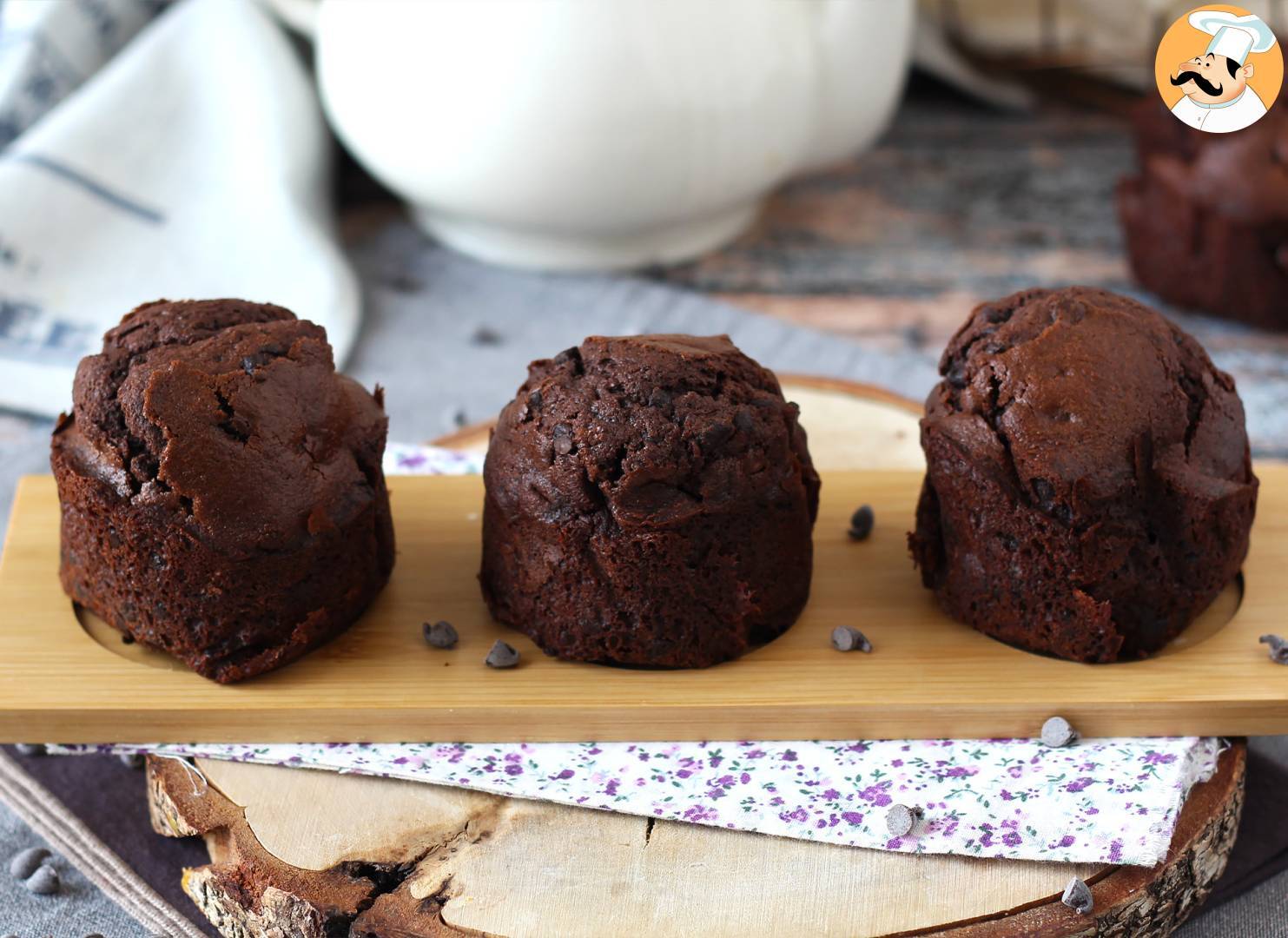 Les Meilleurs Muffins Au Chocolat Normes Et Bien Moelleux Recette