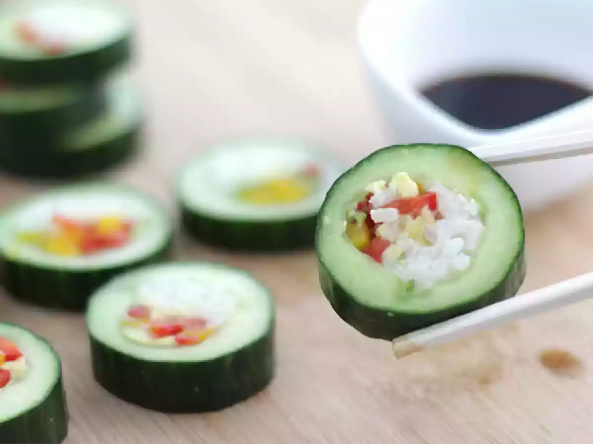 Makis de concombre