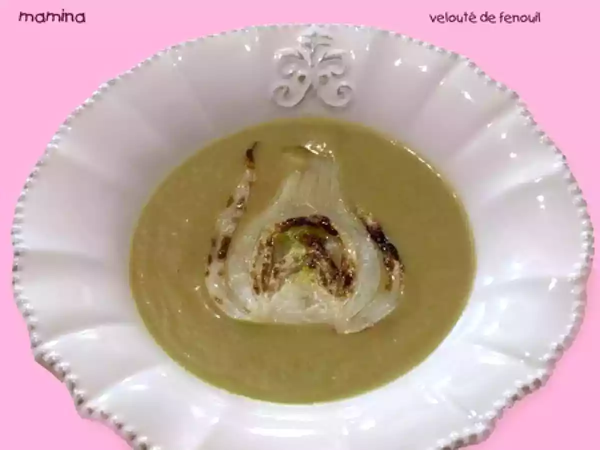 Mamina fait dans la détox: velouté de fenouil à l'anis étoilé.