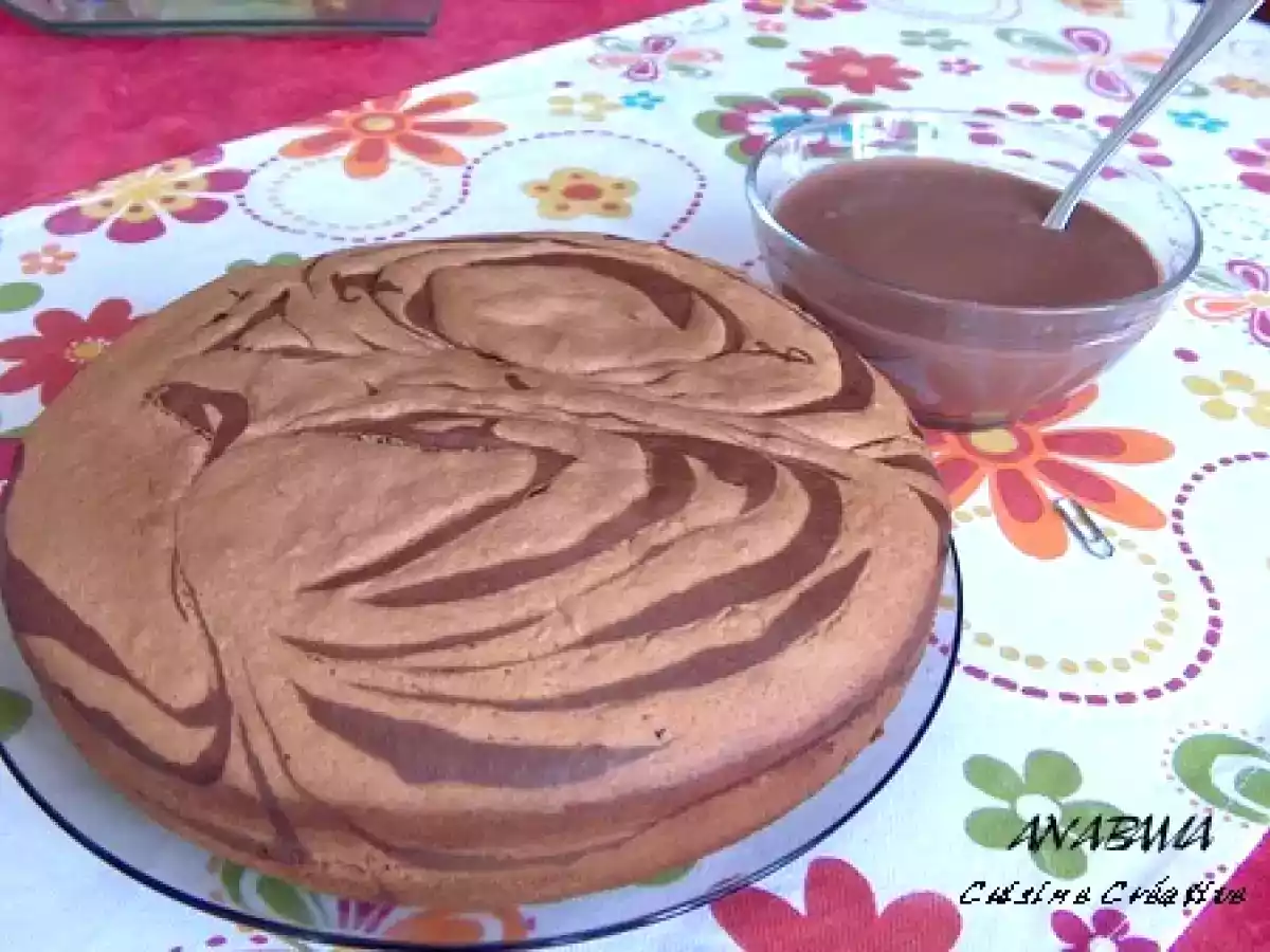 Marbré italien et p'tite sauce chocolat