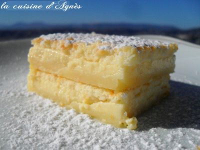 Gâteau magique au citron