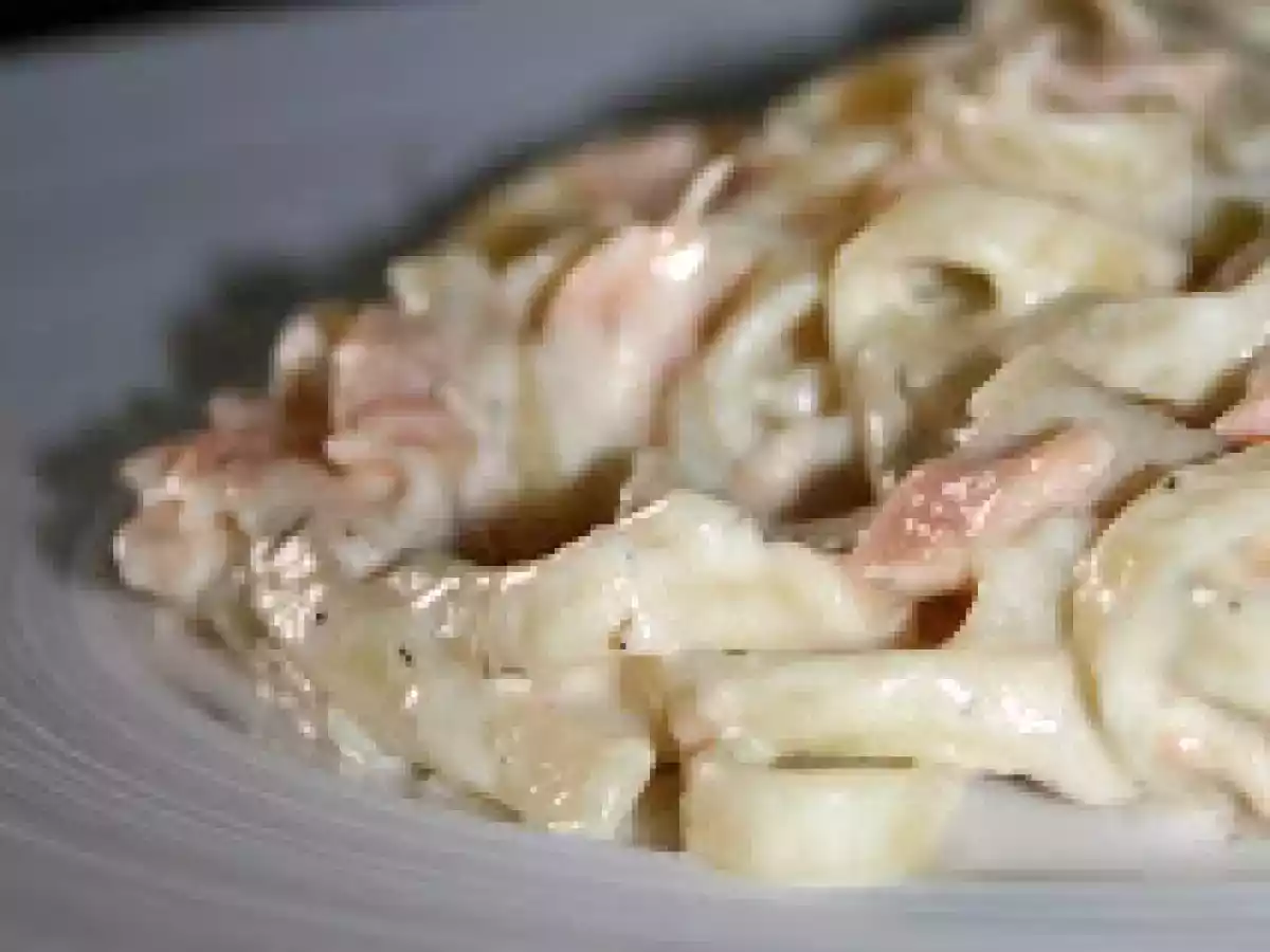 MES PATES AU SAUMON