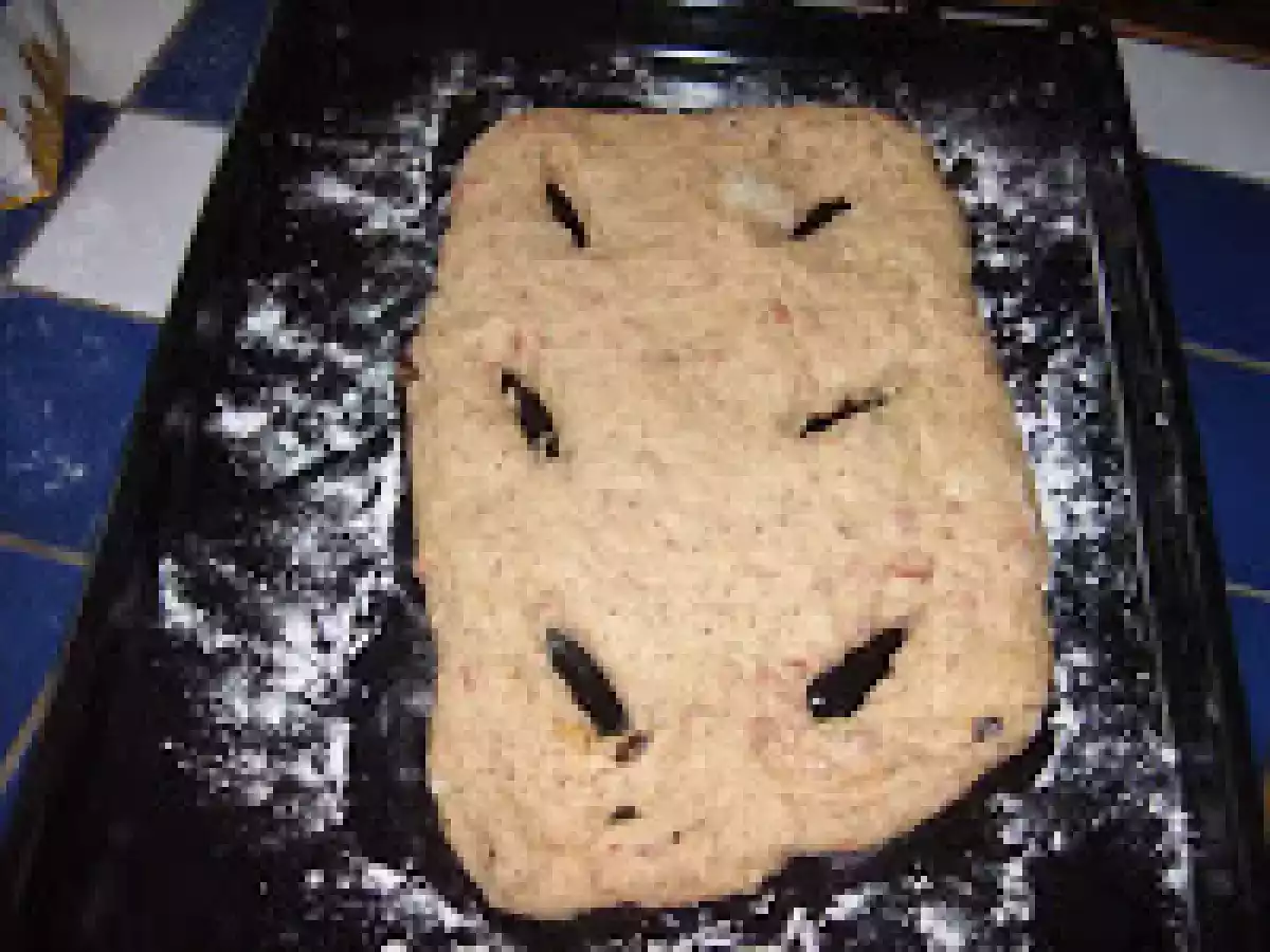 Metamophose d'une pâte à pizza en fougasse et... - photo 3