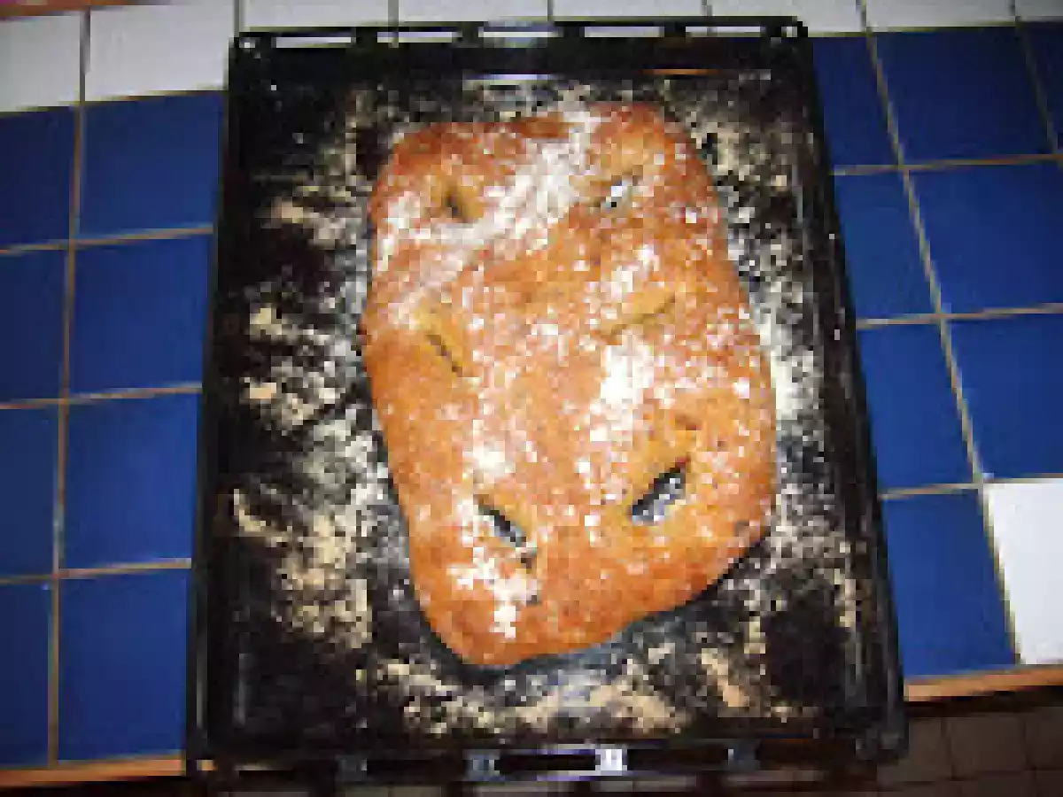 Metamophose d'une pâte à pizza en fougasse et... - photo 4