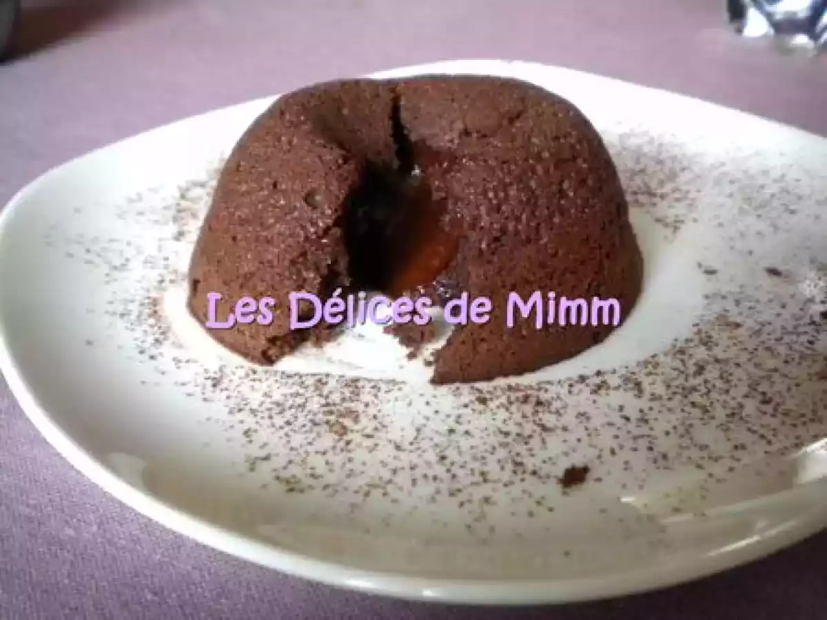 Moelleux au coeur coulant de Cyril Lignac