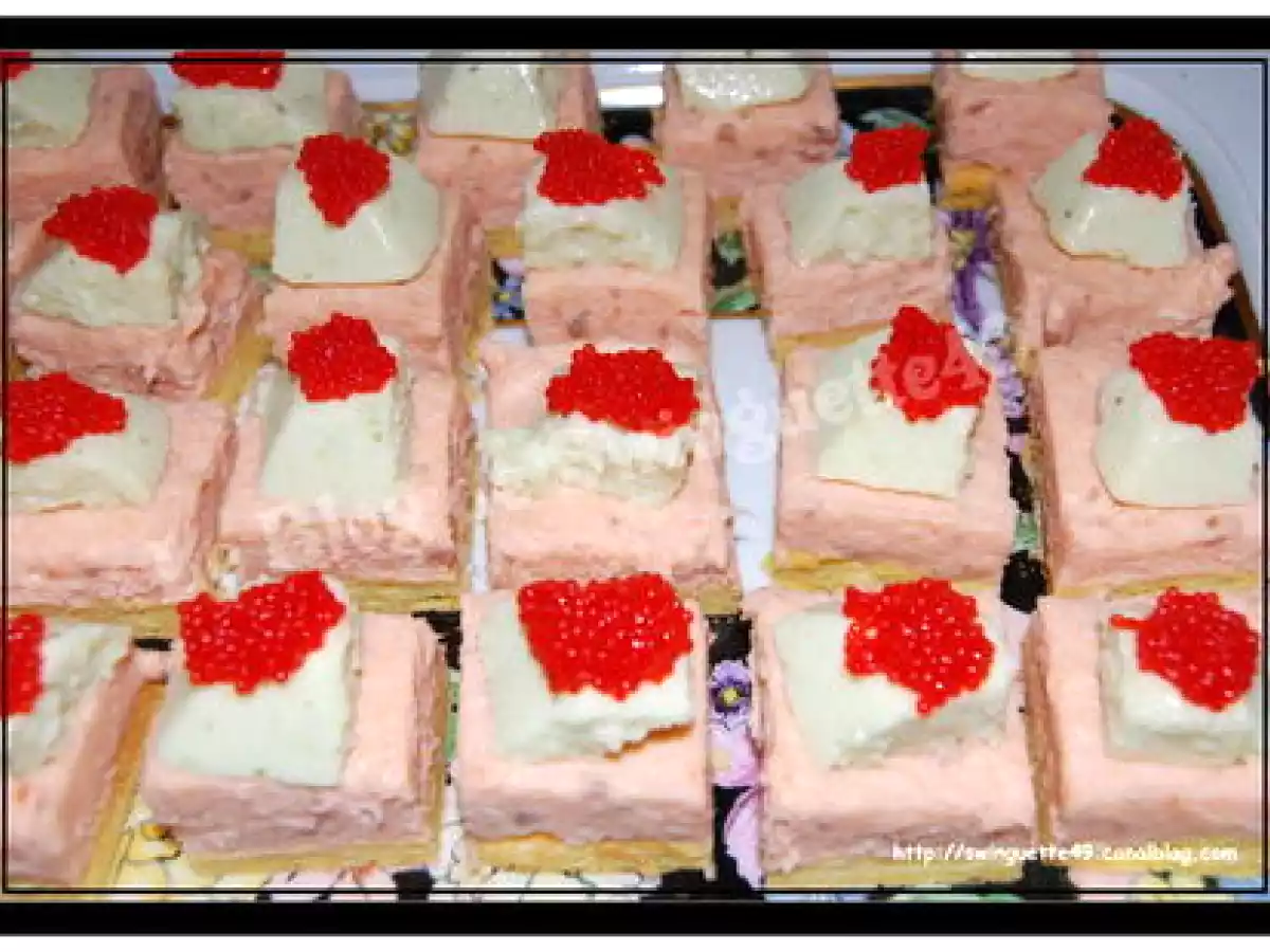 MOUSSE DE SAUMON et CONCOMBRE sur BISCUIT SALE (de Cuisine Plurielle) - photo 4
