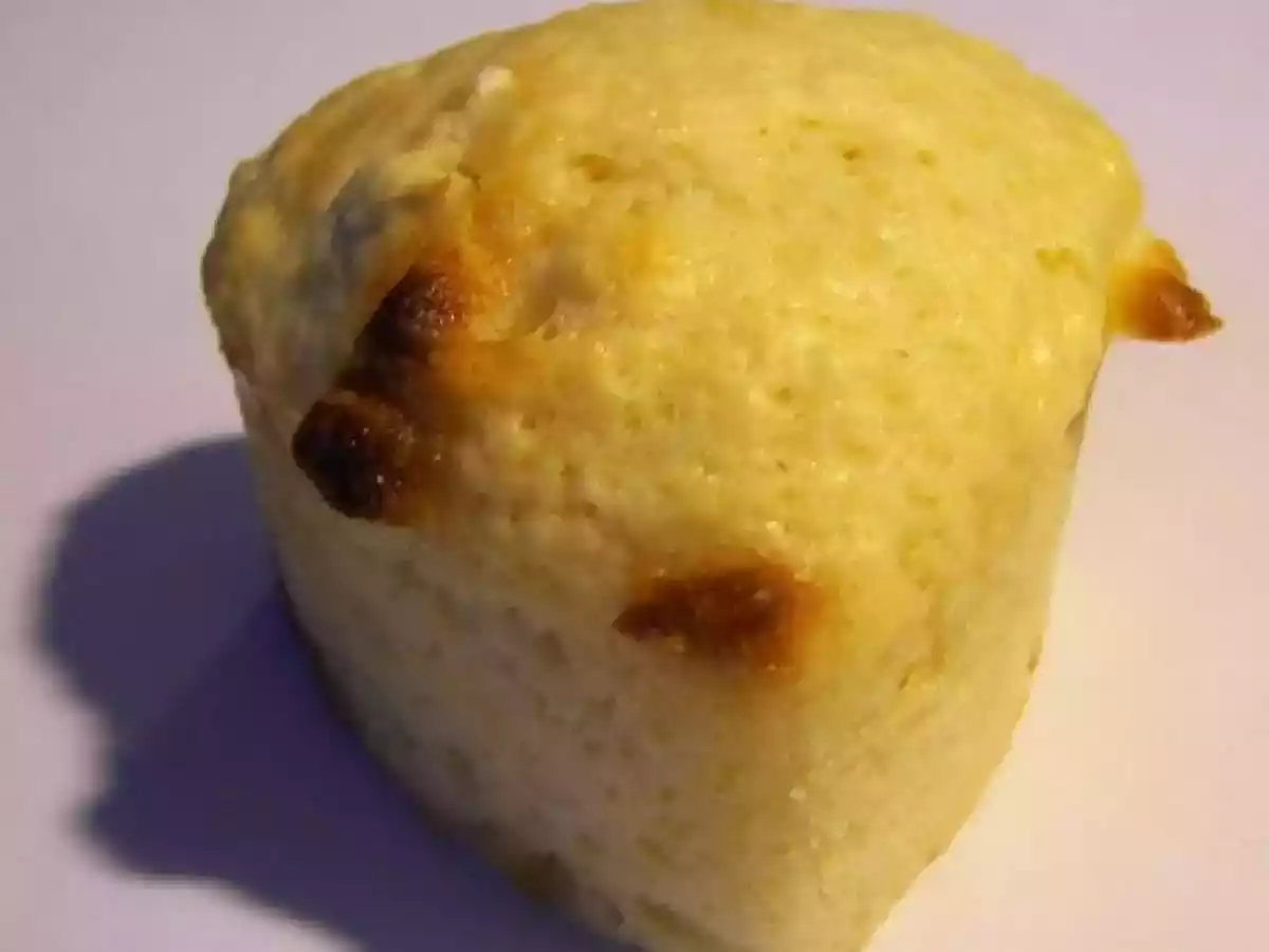 Muffins citron et chocolat blanc