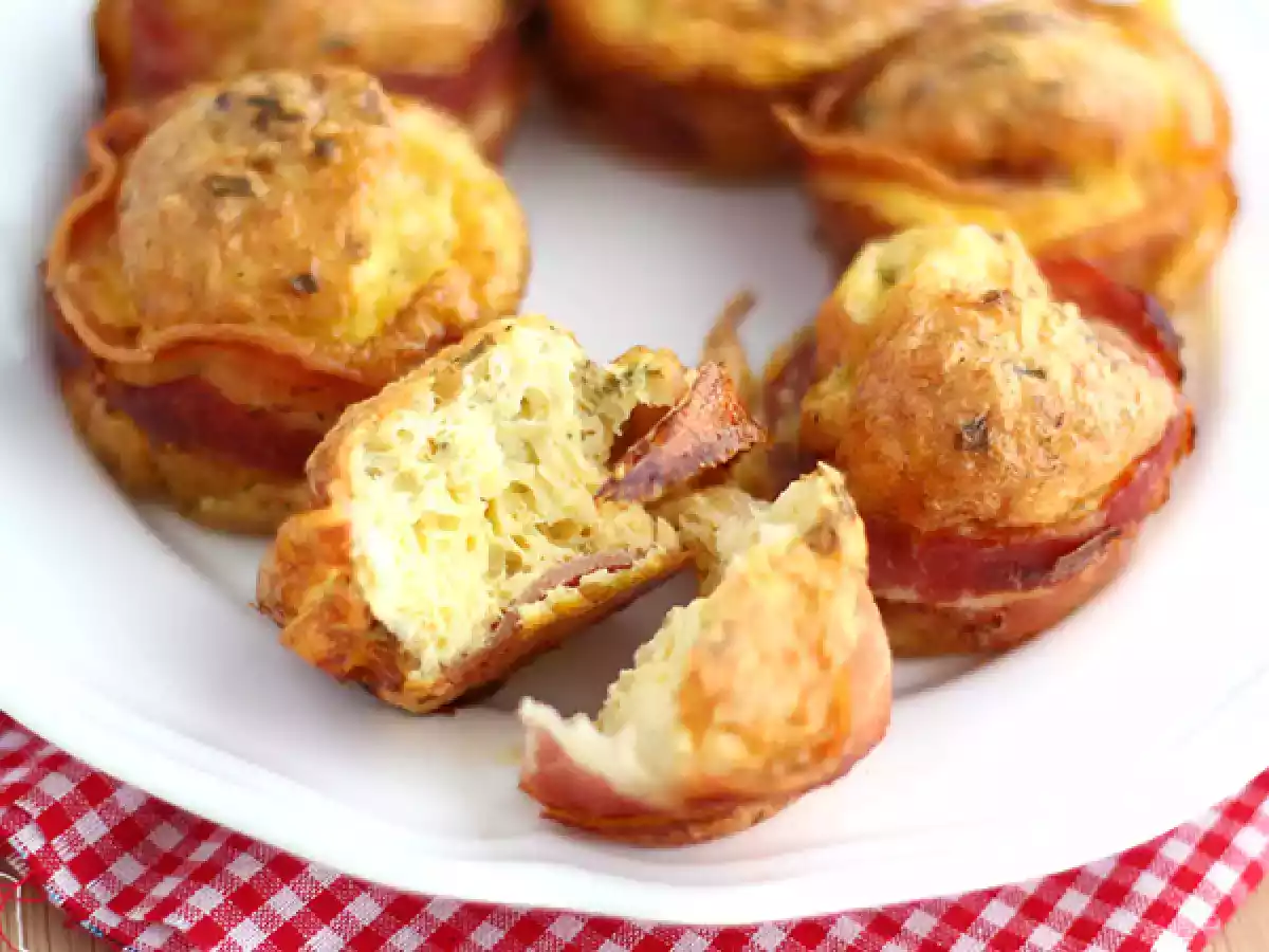 Muffins de bacon - photo 3