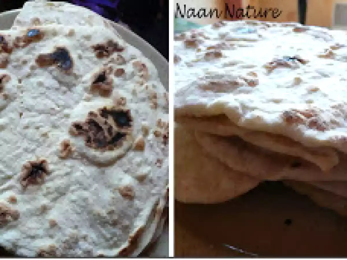 Naan... cheese or not... à chacun sa version... mais au soja!