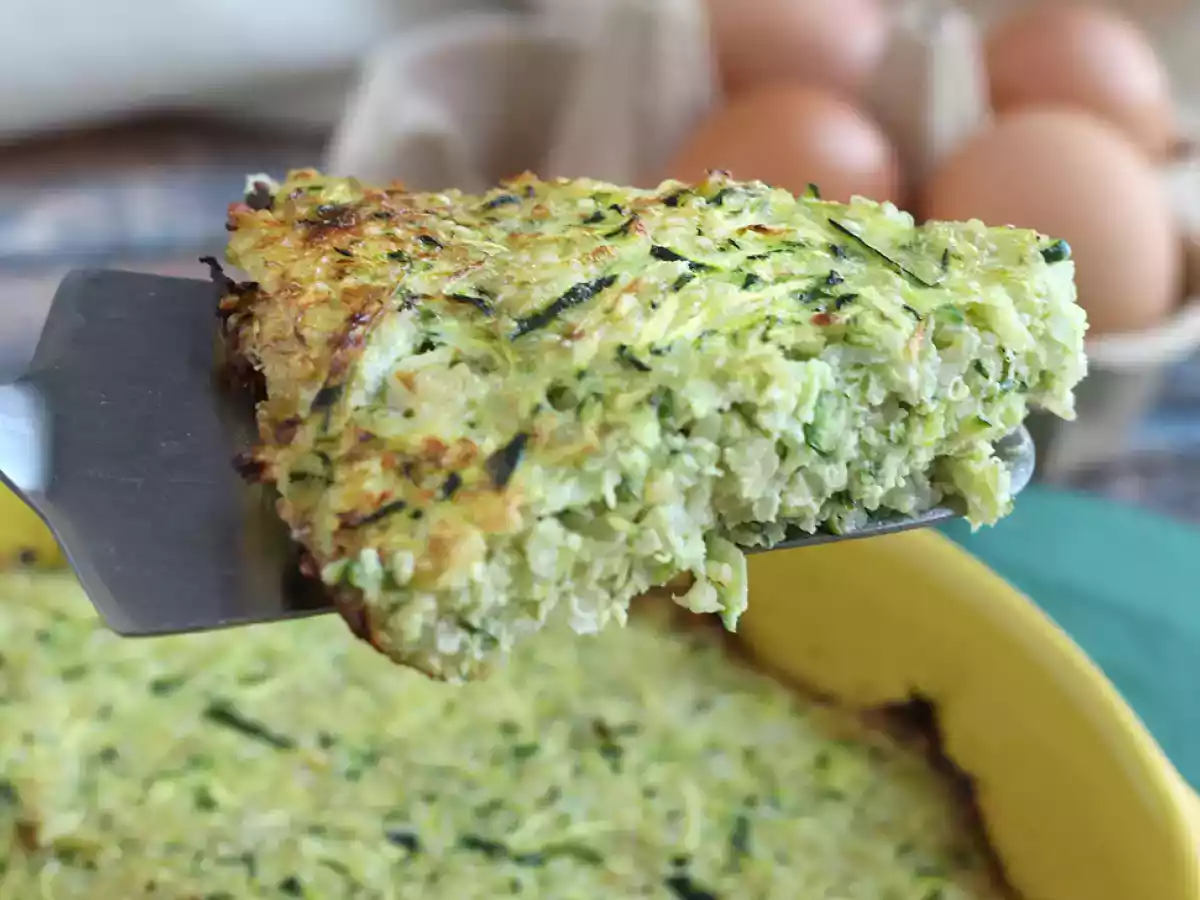 Omelette au four de courgette et quinoa - photo 3