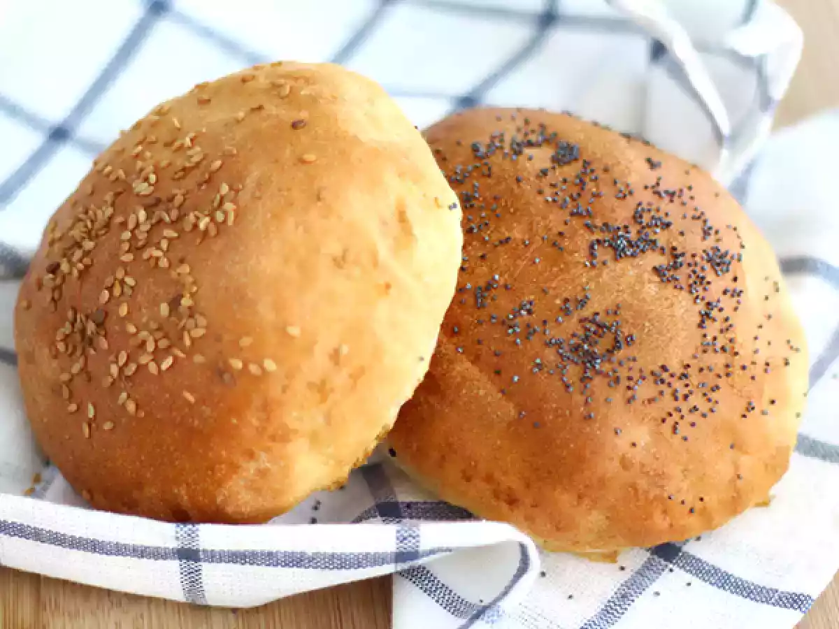 Pains à burger maison (buns)