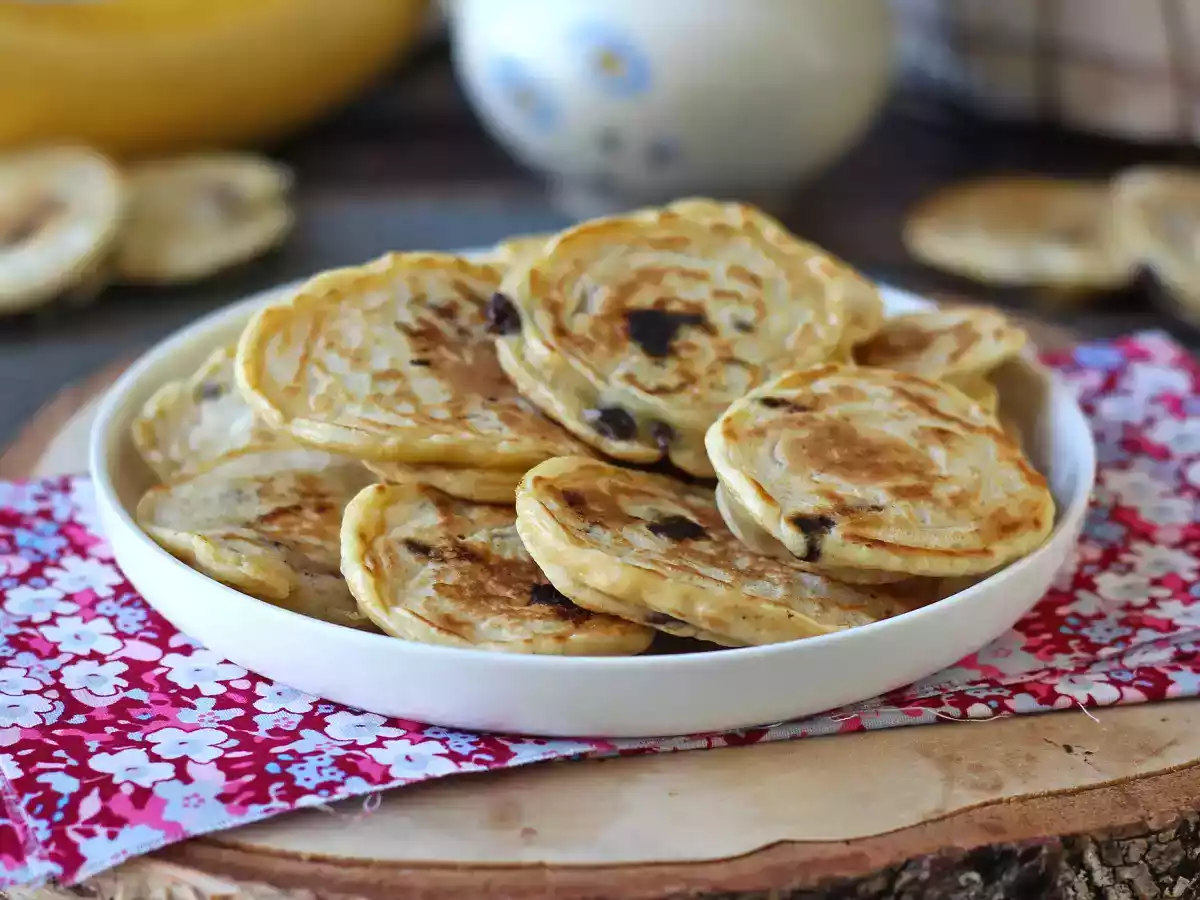 Pancakes à la banane sans sucre ajouté parfaits pour le petit déjeuner! - photo 3