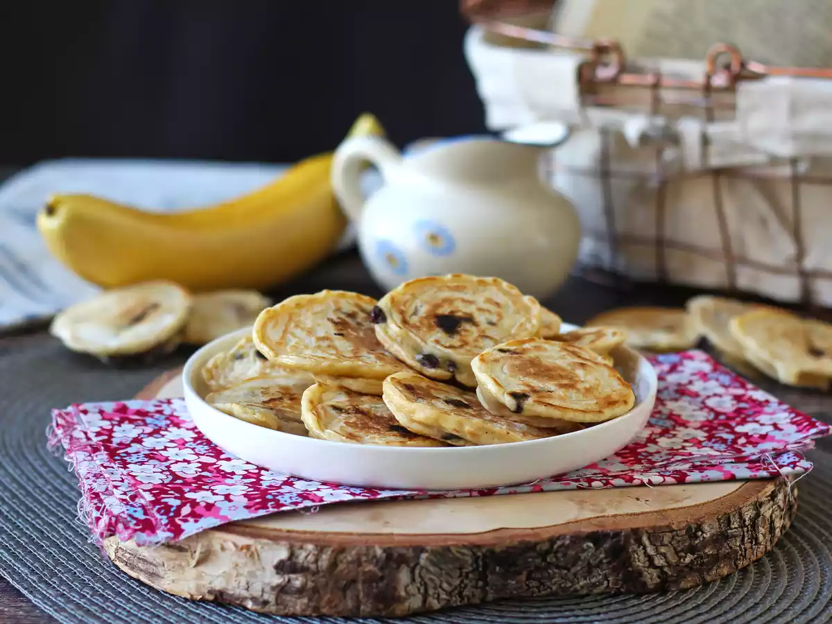 Pancakes à la banane sans sucre ajouté parfaits pour le petit déjeuner! - photo 6