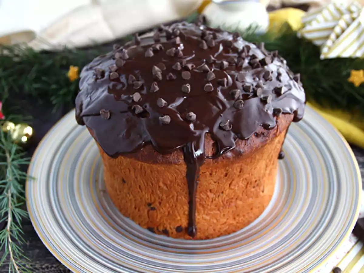 Panettone au chocolat (chocotone)