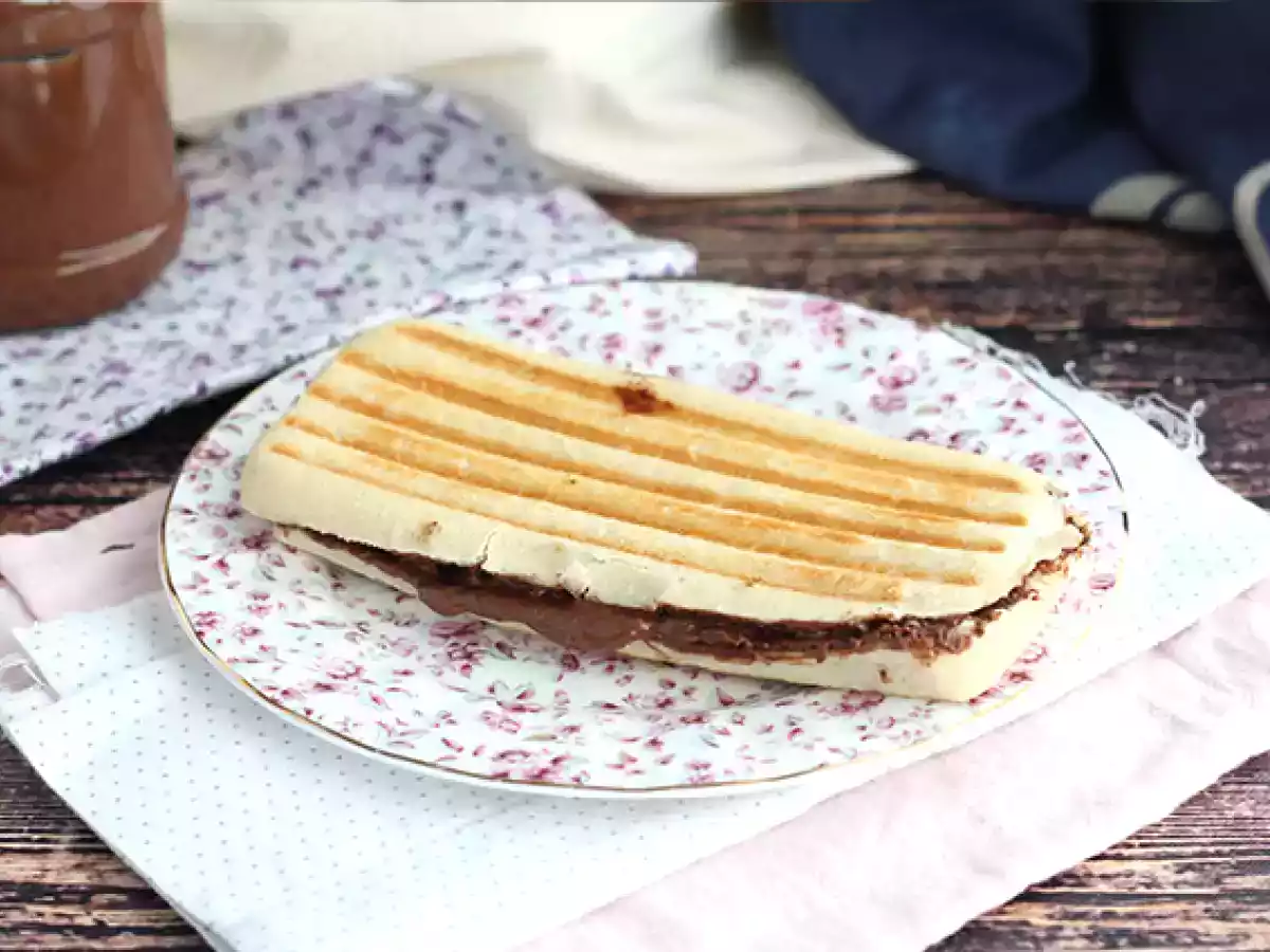 Panini à la pâte à tartiner - photo 2