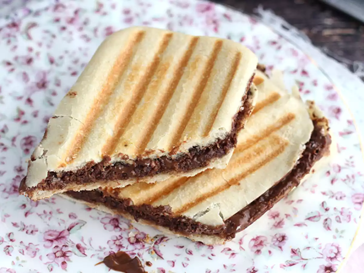 Panini à la pâte à tartiner - photo 4