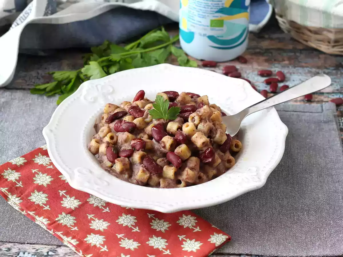 Pasta e fagioli alla veneta : La recette de pâtes aux haricots rouges typique de la Vénétie - photo 4