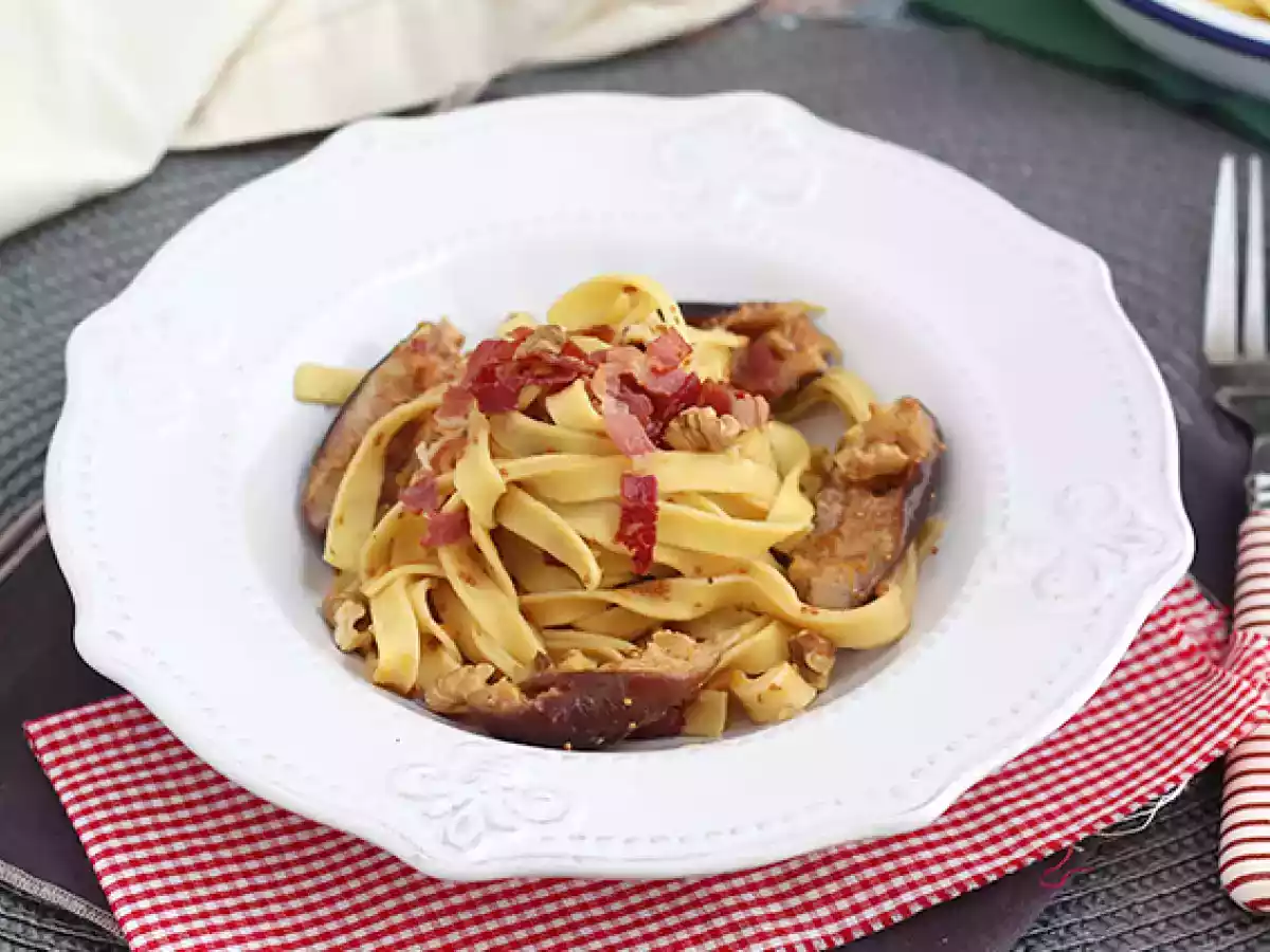 Pâtes aux figues et à la pancetta - photo 3