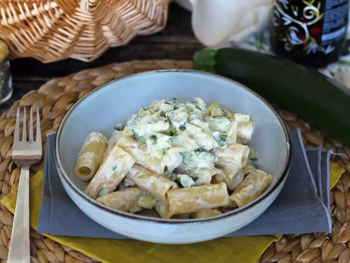 Pâtes crémeuses aux courgettes, une recette savoureuse et facile à préparer - photo 2