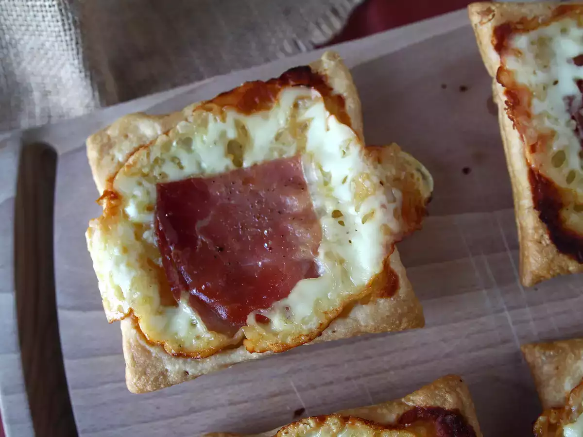 Petites tartes tatin saveur raclette, en portions individuelles - photo 5