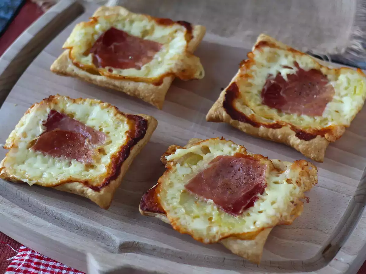 Petites tartes tatin saveur raclette, en portions individuelles - photo 4