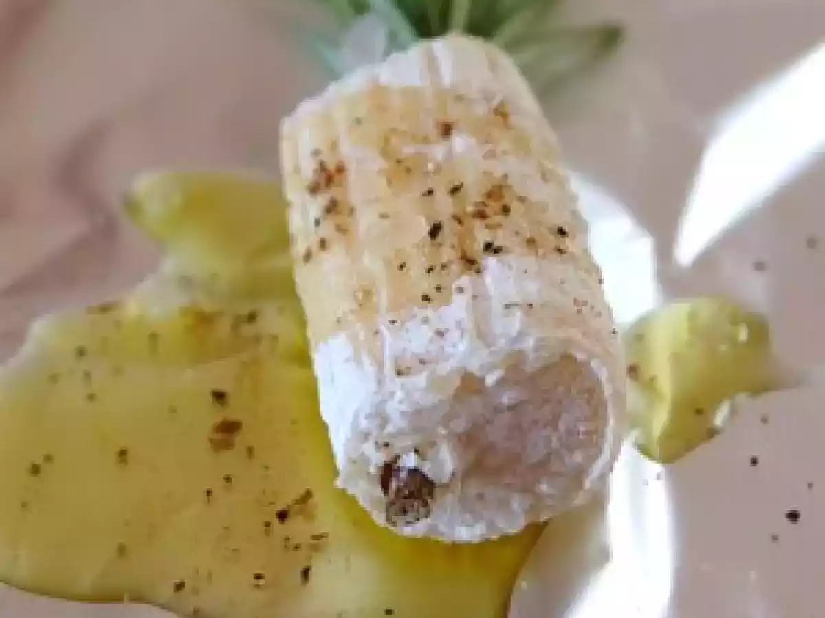 Petits bouchons de chèvre au romarin en papilotte - photo 2