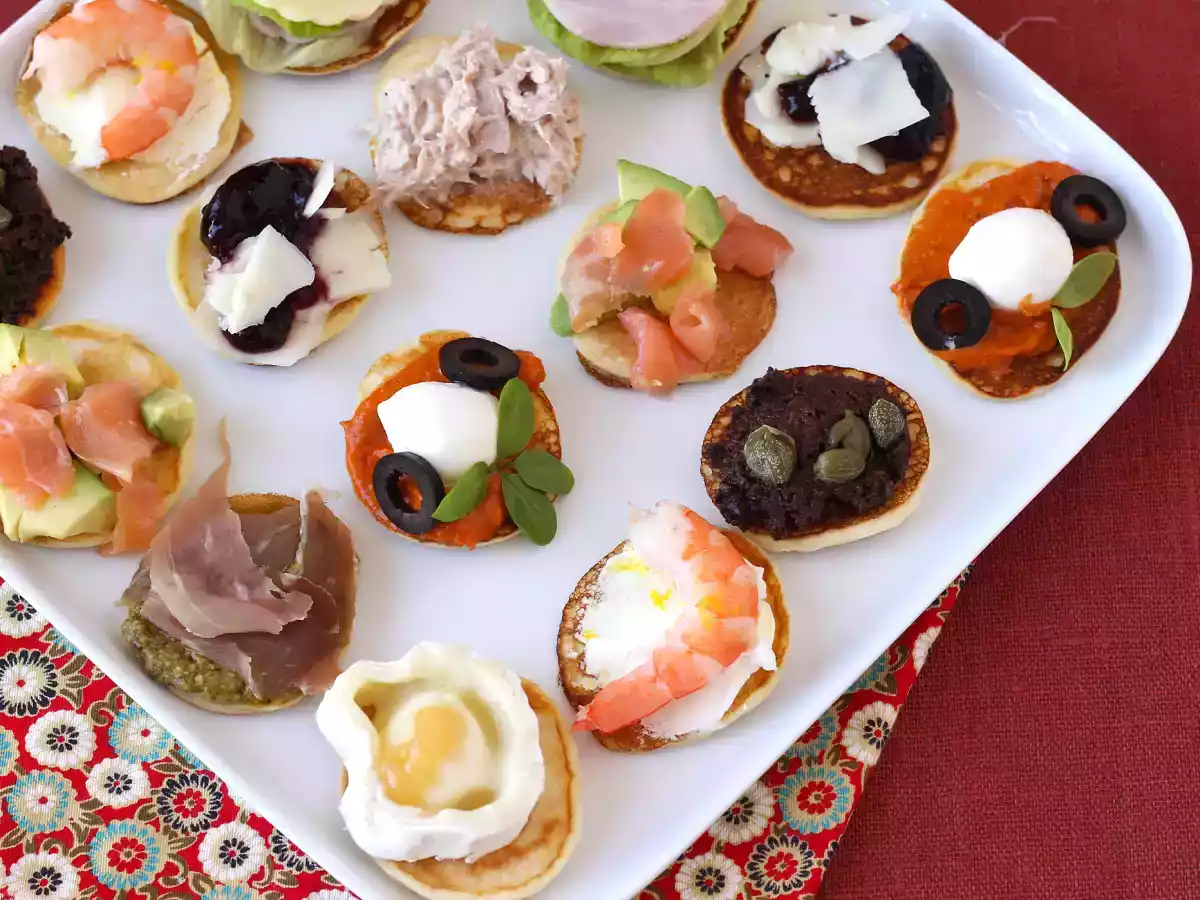 Plateau de blinis garnis, l'apéritif varié et parfait pour les fêtes - photo 4