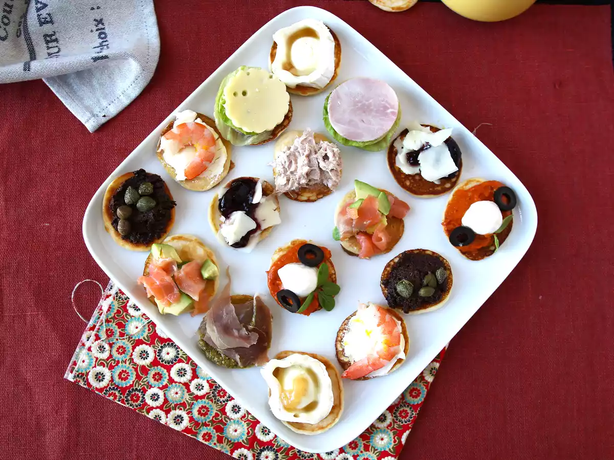 Plateau de blinis garnis, l'apéritif varié et parfait pour les fêtes - photo 5