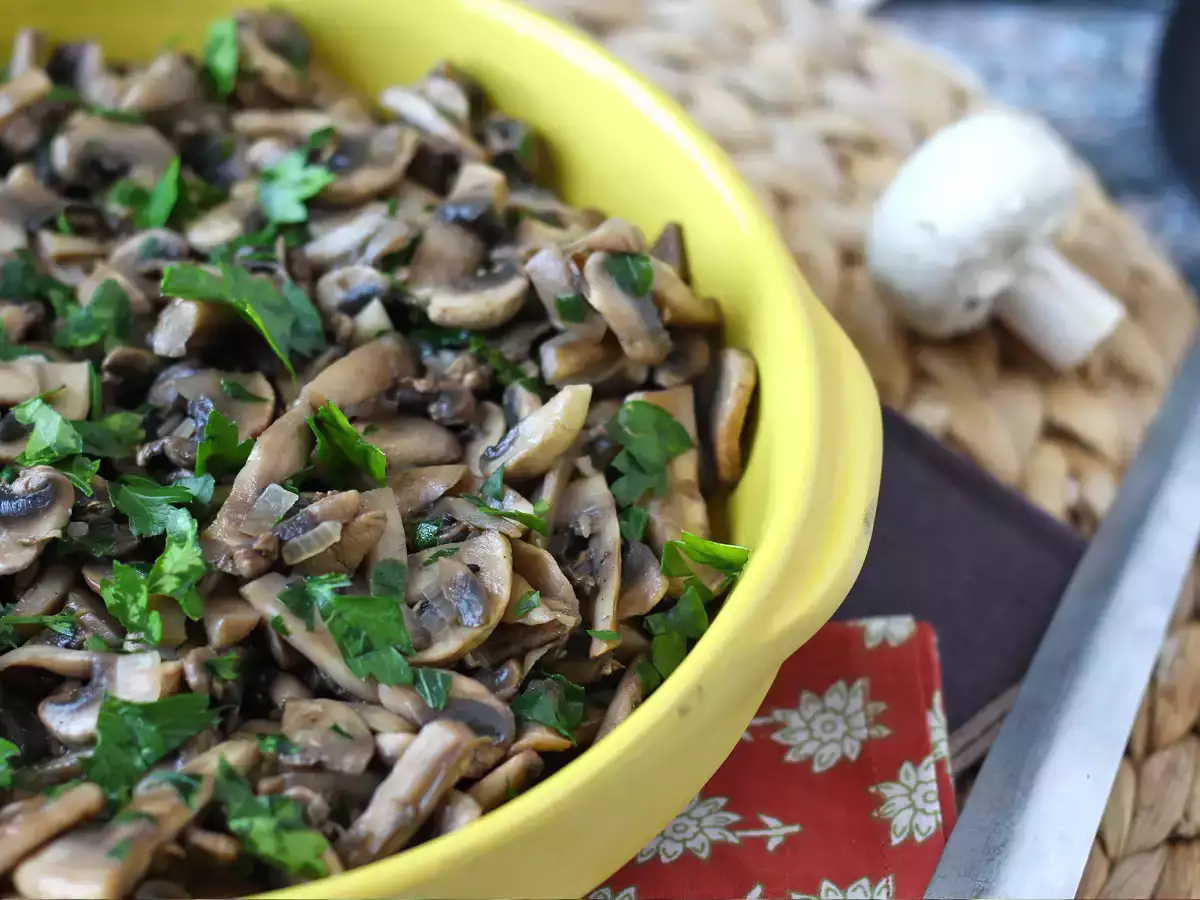 Poêlée de champignons : la recette facile et rapide