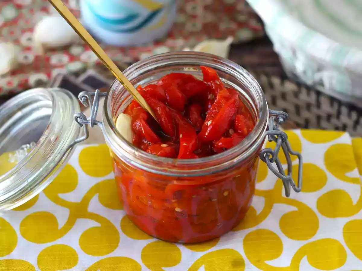 Poivrons grillés au Air Fryer, parfaits pour l'été !